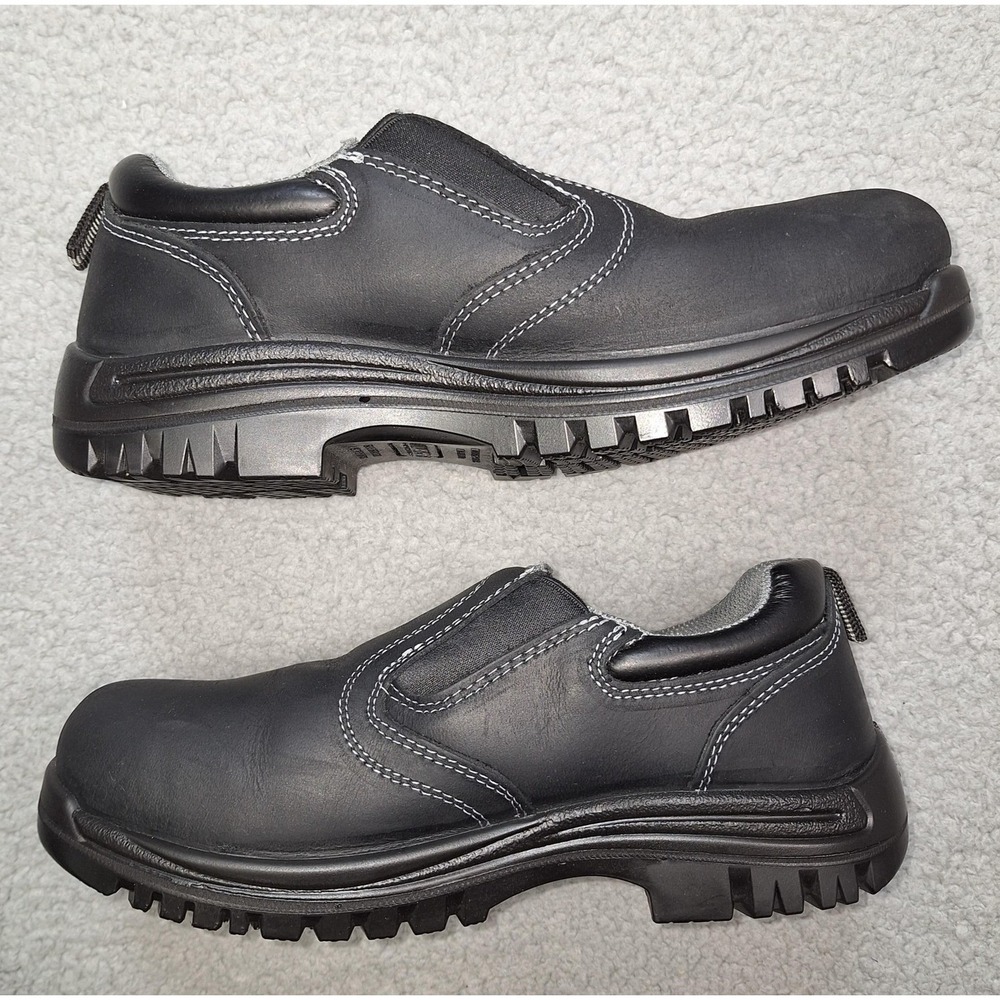 Avenger Work Shoes Womens Size 8.5 Foreman Slip On Waterproof‎ Leather Safety